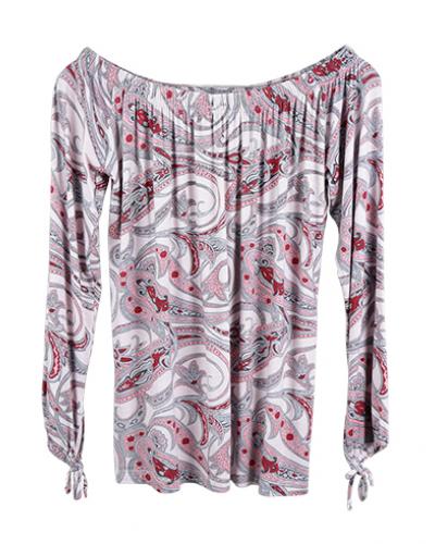 Sony Print Shirt - 95  Viscose 5  Elastane, SJ, AOP, 180g