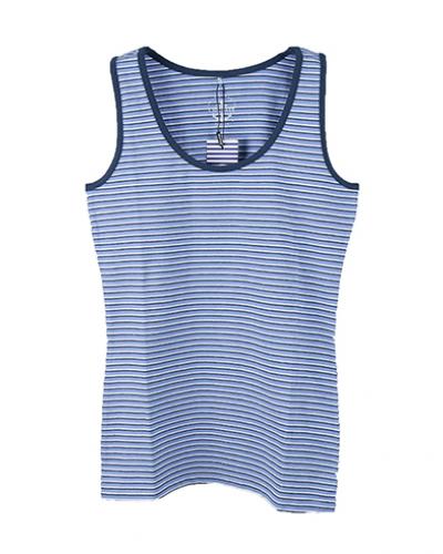 Mari Stripe 3 Top  95% Cotton 5% Elastane, SJ, YD, 160g